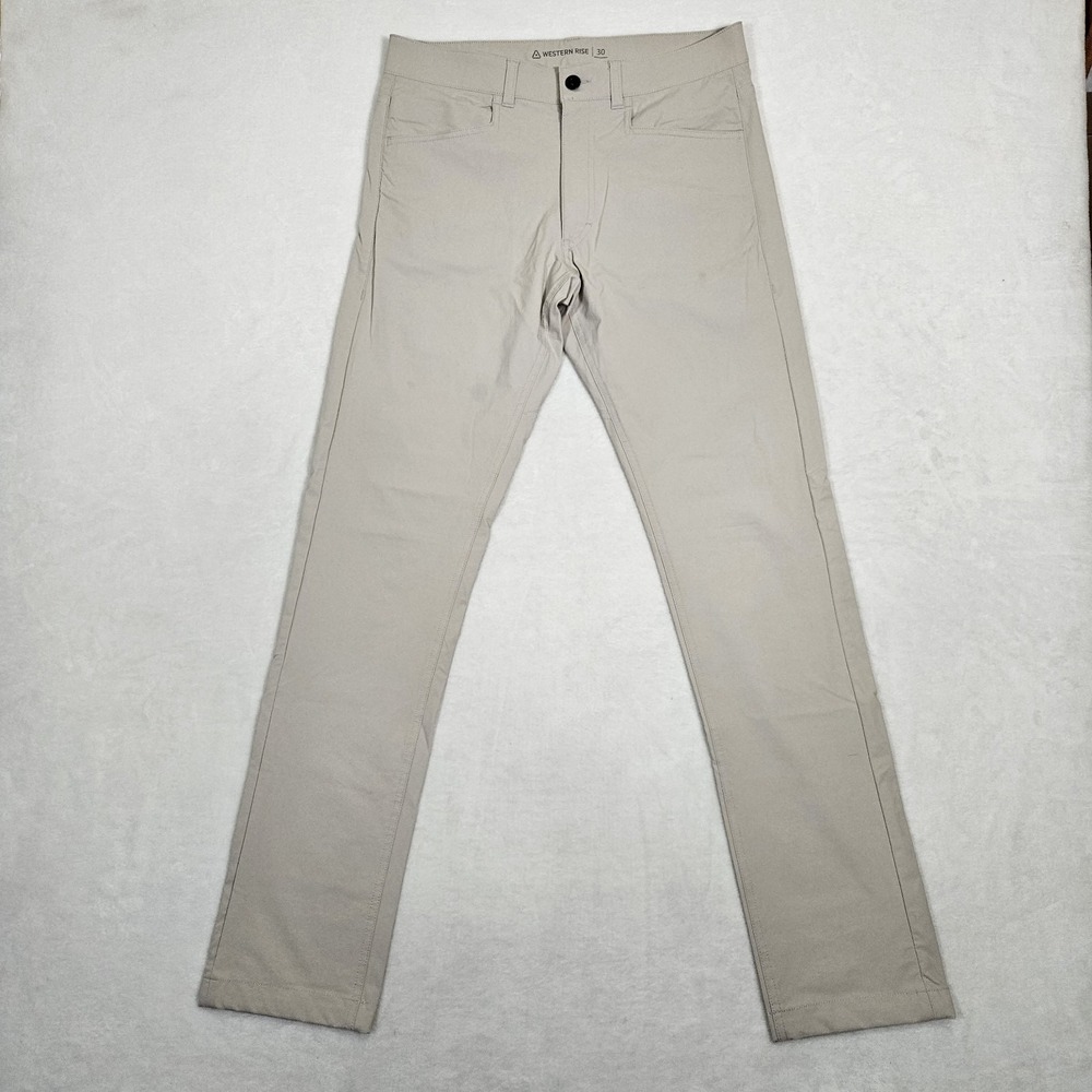Men's Slim Fit Chinos - Light Khaki